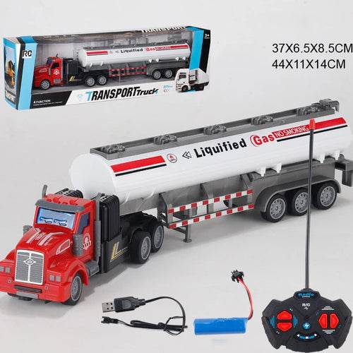 RC Ultimate Electric RC Dump Truck Tractor for Exciting Transport Play - ToylandEU