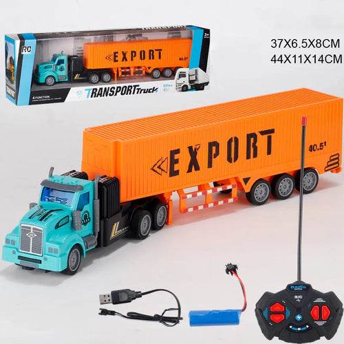 RC Ultimate Electric RC Dump Truck Tractor for Exciting Transport Play - ToylandEU