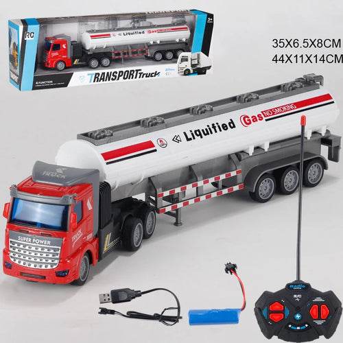 RC Ultimate Electric RC Dump Truck Tractor for Exciting Transport Play - ToylandEU