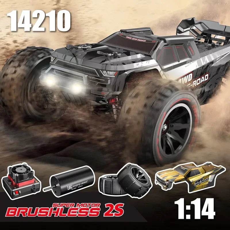 RC Ultimate Hypergo MJX 14210 V2.0 4WD Brushless RC Off-Road Truck - ToylandEU