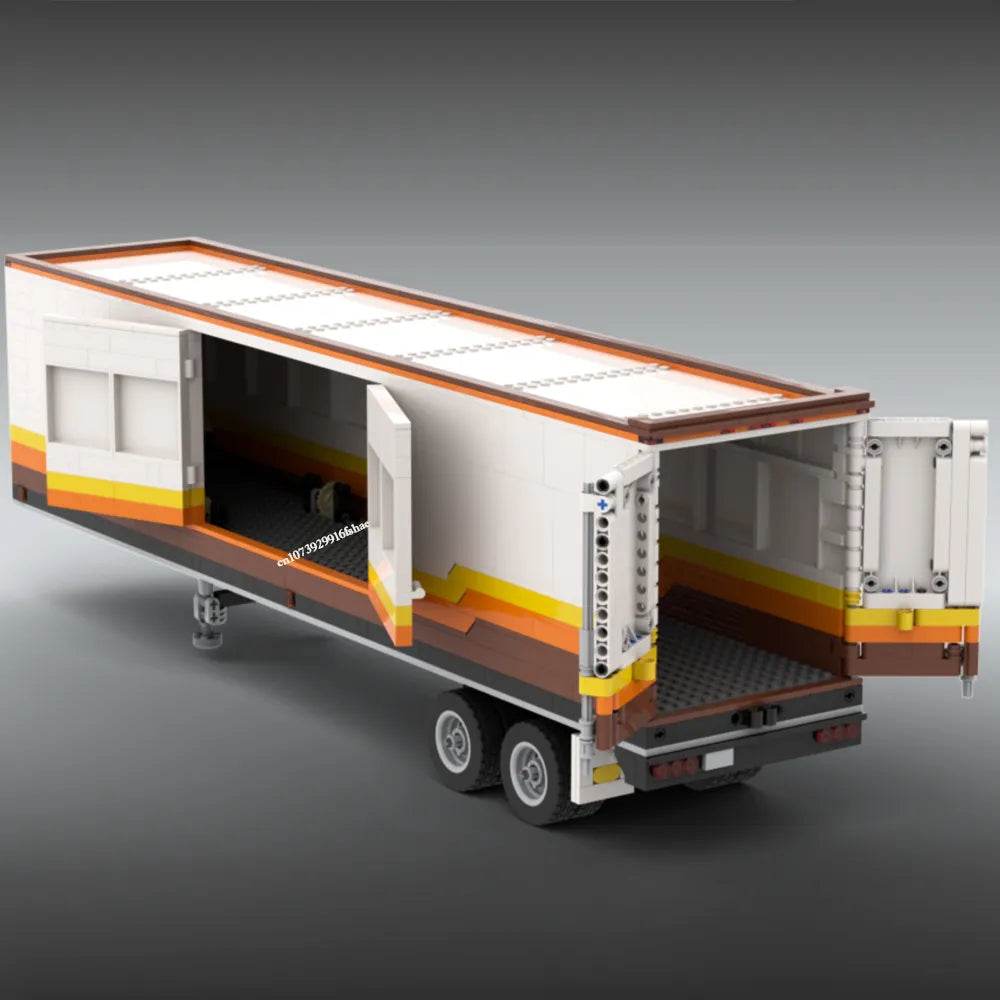 RC Ultimate MOC RC Kenworth K100 Tractor Set 1658 PCS Building Bricks MOC - ToylandEU