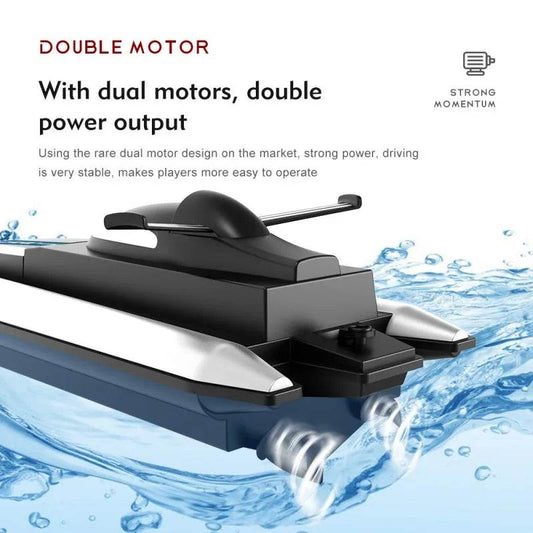 RC Ultimate Waterproof RC Racing Boat - 35 Minutes of High-Speed Fun! - ToylandEU