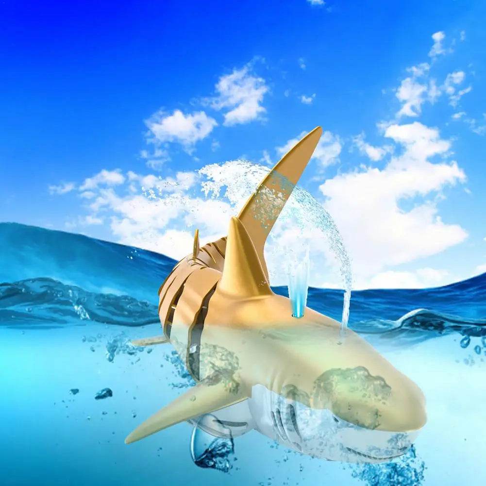 RC Underwater Adventure: Remote-Control Shark Robot Toy for Kids - ToylandEU