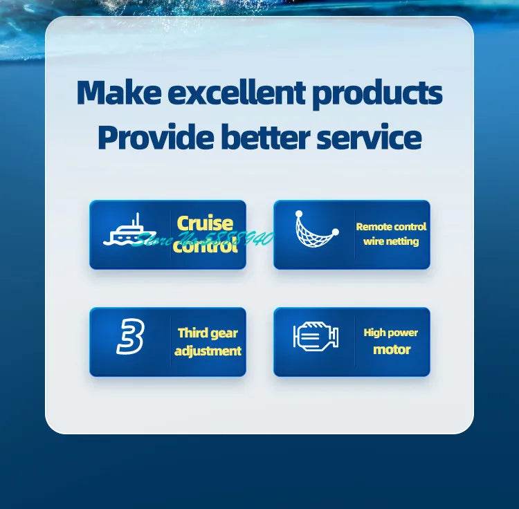 RC Upgraded 600M GPS Remote Control Fishing Bait Boat with Auto Return & Solenoid Valve - 55CM, 2.5KG - ToylandEU