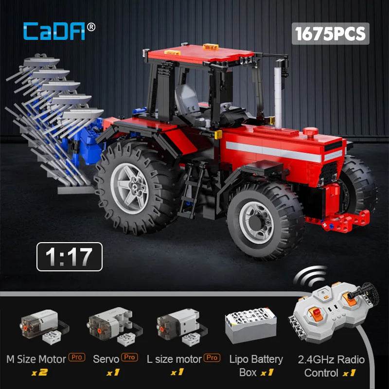 RC Urban Farming Revolution: 1675-Piece Remote-Control Agri-Vehicle - ToylandEU
