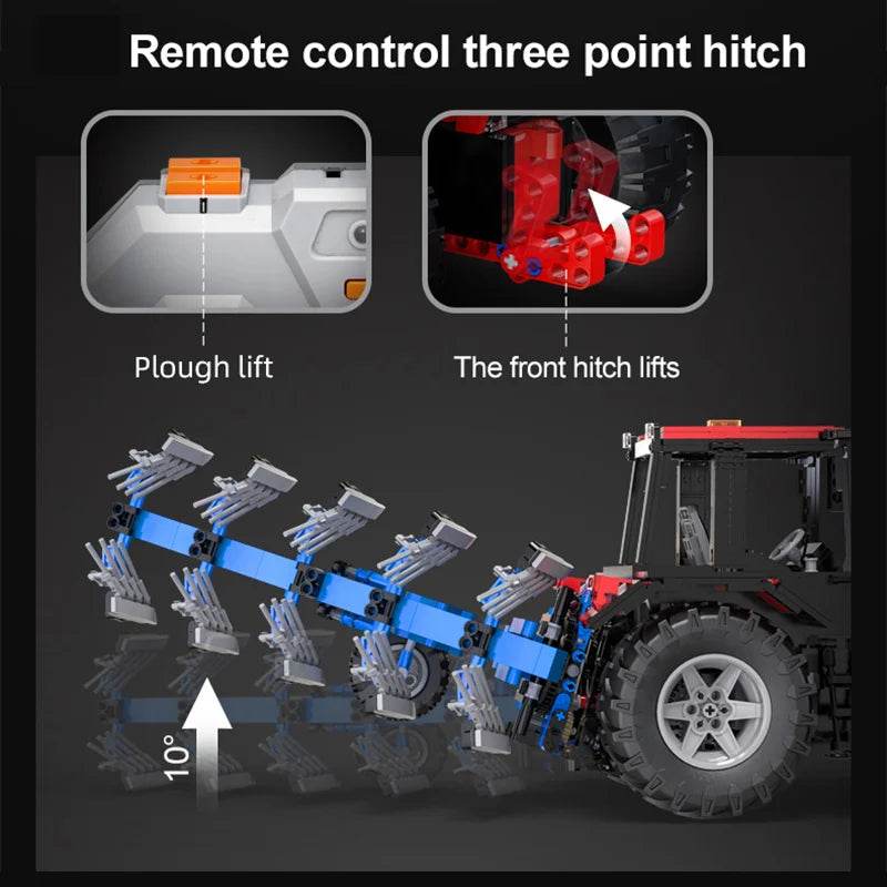 RC Urban Farming Revolution: 1675-Piece Remote-Control Agri-Vehicle - ToylandEU