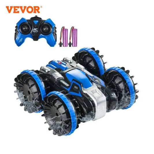 RC VEVOR 2-in-1 Amphibious Remote Control Car and Boat - 360° Stunt Capable, 12 km/h Speed, Ideal Water & Beach Toy for Boys - ToylandEU