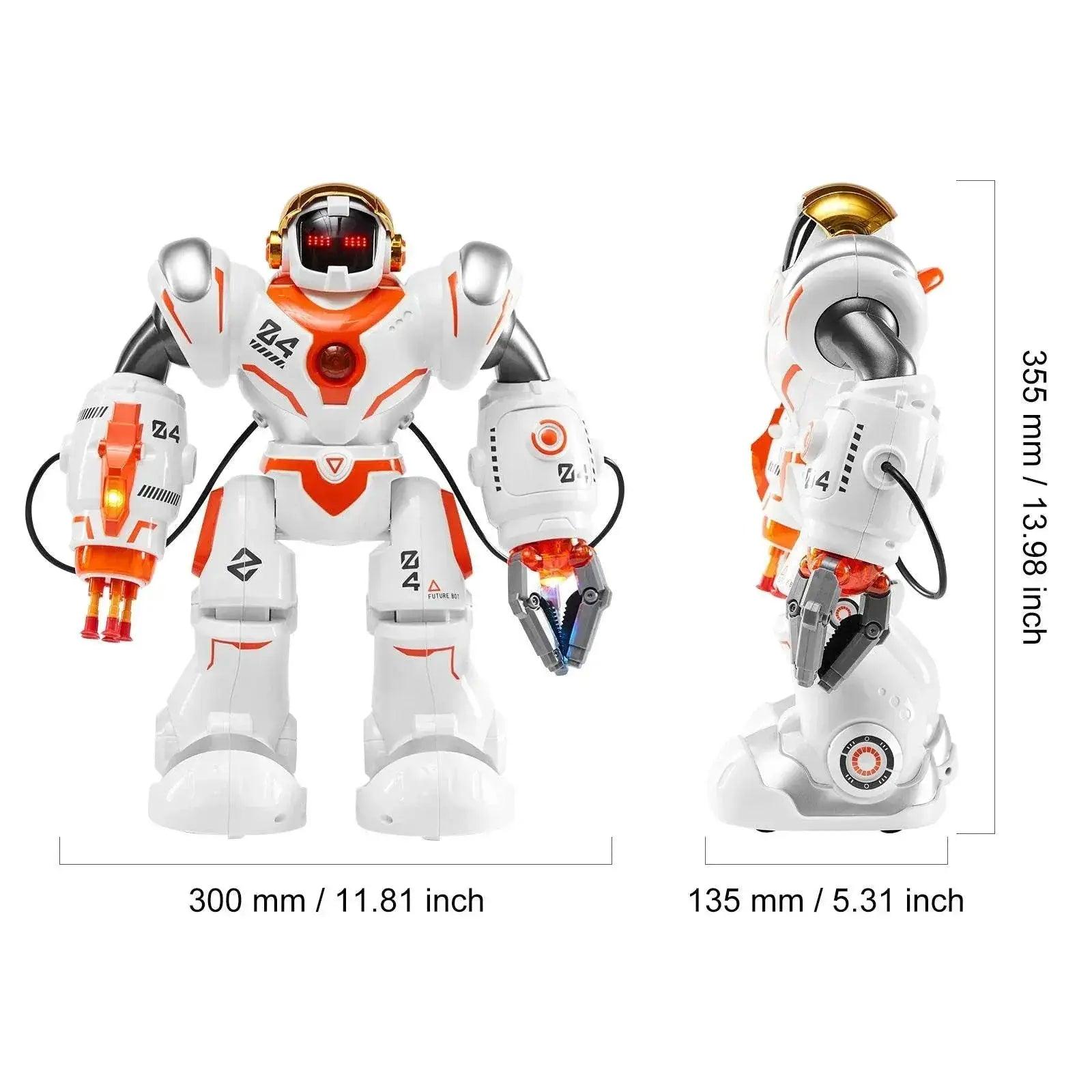  RC VEVOR Interactive Remote Control Battle Robot for Kids - Programmable Dancing and Walking Toy with Bullets -  ToylandEU™