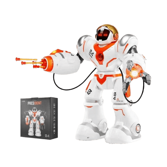 RC VEVOR Interactive Remote Control Battle Robot for Kids - Programmable Dancing and Walking Toy with Bullets - ToylandEU