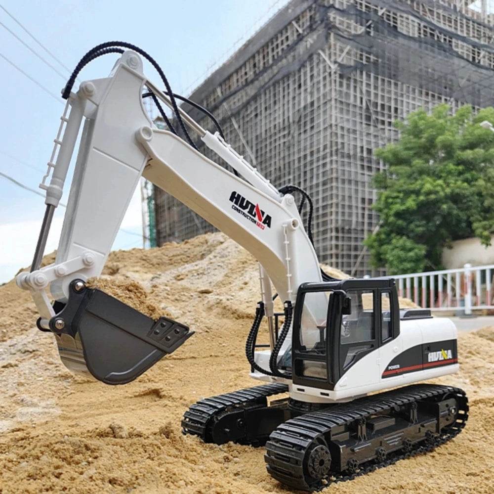 RC Versatile 15CH RC Excavator Truck Toy - Remote-Controlled, 1/14 Scale Heavy-Duty Construction Vehicle - ToylandEU