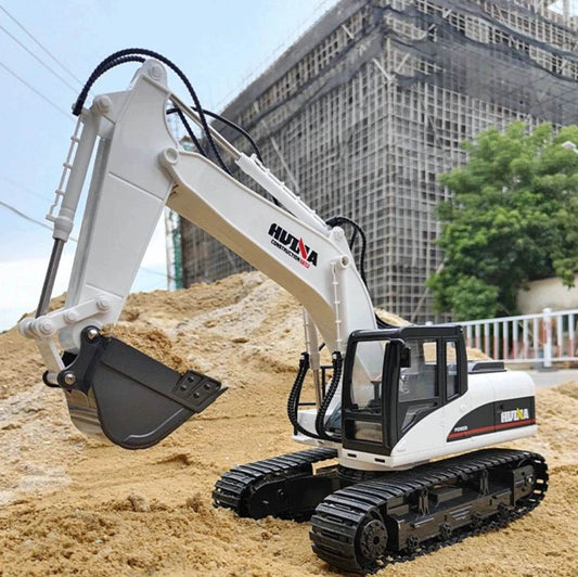 RC Versatile 15CH RC Excavator Truck Toy - Remote-Controlled, 1/14 Scale Heavy-Duty Construction Vehicle - ToylandEU