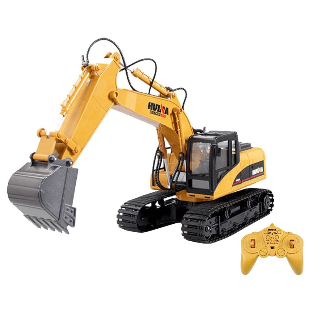 RC Versatile 15CH RC Excavator Truck Toy - Remote-Controlled, 1/14 Scale Heavy-Duty Construction Vehicle - ToylandEU