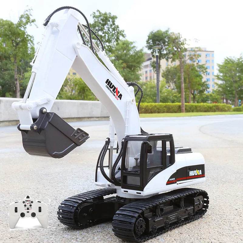 RC Versatile 15CH RC Excavator Truck Toy - Remote-Controlled, 1/14 Scale Heavy-Duty Construction Vehicle - ToylandEU