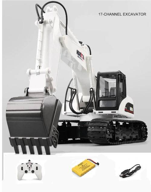 RC Versatile 15CH RC Excavator Truck Toy - Remote-Controlled, 1/14 Scale Heavy-Duty Construction Vehicle - ToylandEU