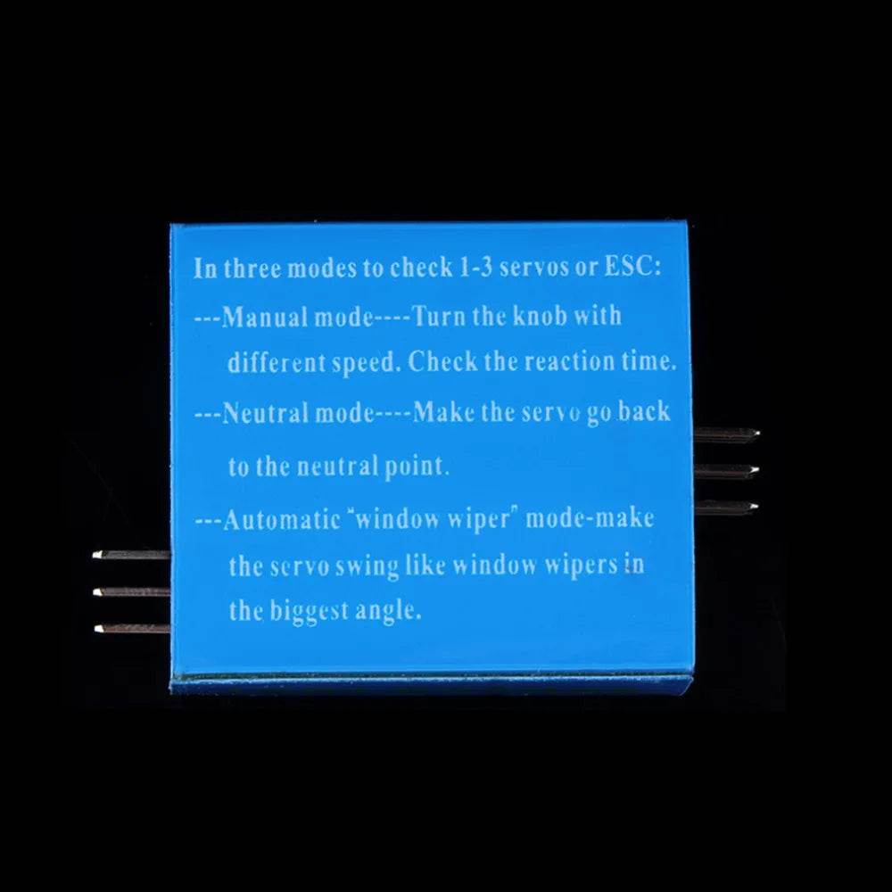 RC Versatile Multi-Channel Servo Tester & Speed Controller for RC Applications - ToylandEU