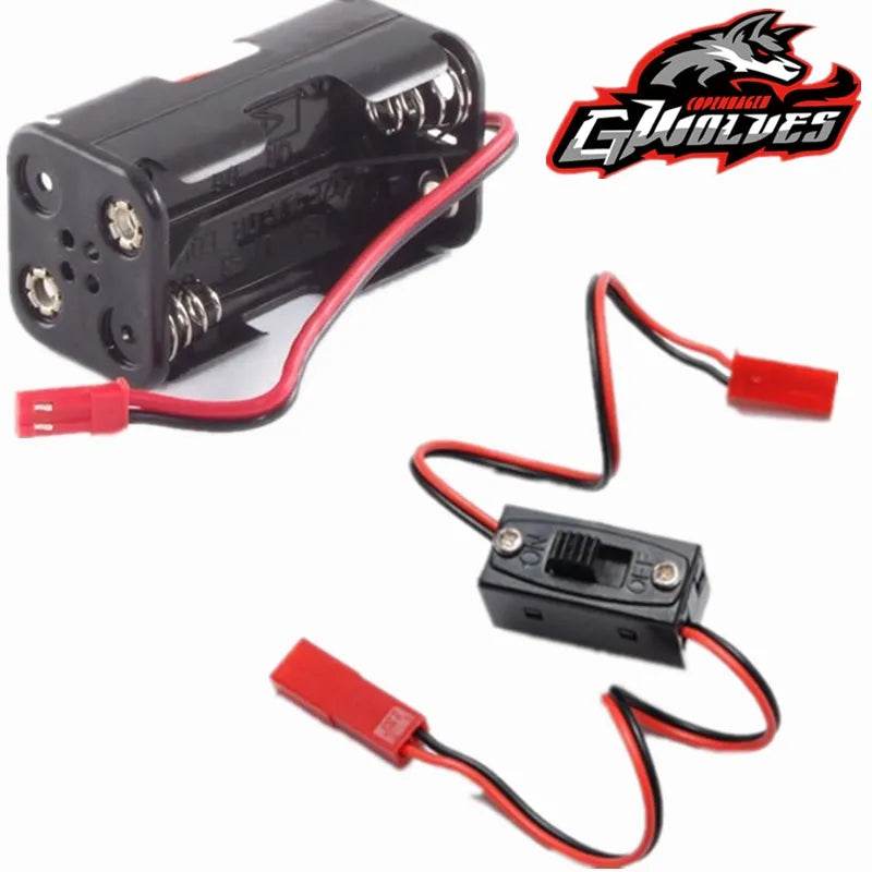 RC Versatile RC Power Supply Box with JST Connector for 1/10 & 1/8 Vehicles - ToylandEU