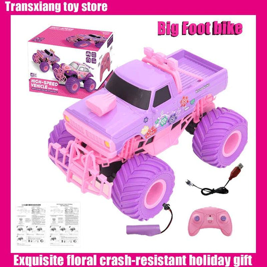 RC Vibrant Pink Off-Road Remote Control Car for Adventurous Kids - ToylandEU