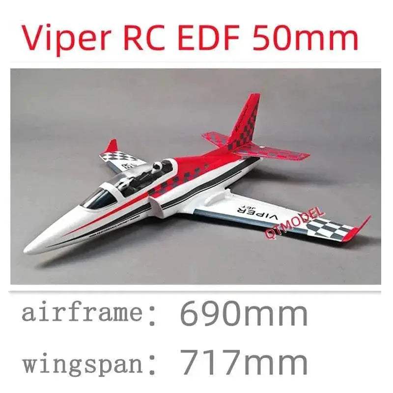  RC Viper 50mm Electric Remote-Controlled Ductal Aircraft - Ideal Gift for RC Plane Enthusiasts -  ToylandEU™