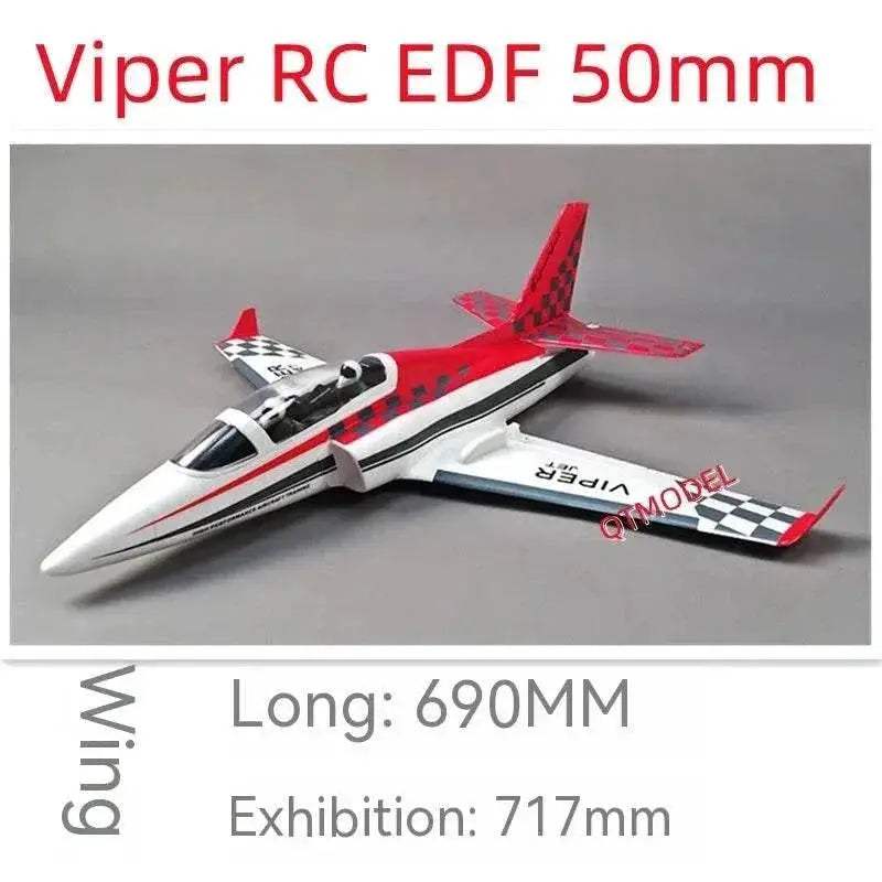  RC Viper 50mm Electric Remote-Controlled Ductal Aircraft - Ideal Gift for RC Plane Enthusiasts -  ToylandEU™