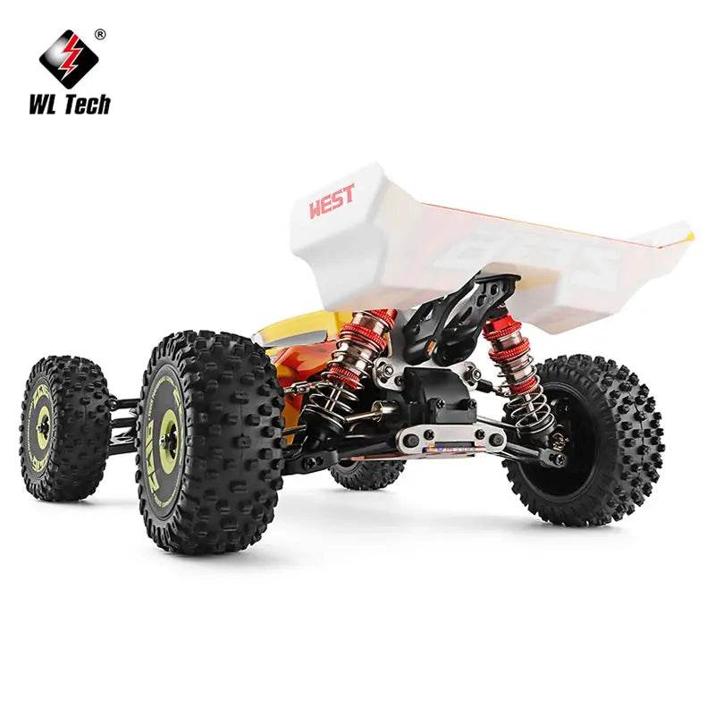 RC WL 144010 V8 1:14 Scale 4WD High-Speed Brushless Motor RC Drift Car - 75Km/H Off-Road Racing Vehicle for Kids - ToylandEU
