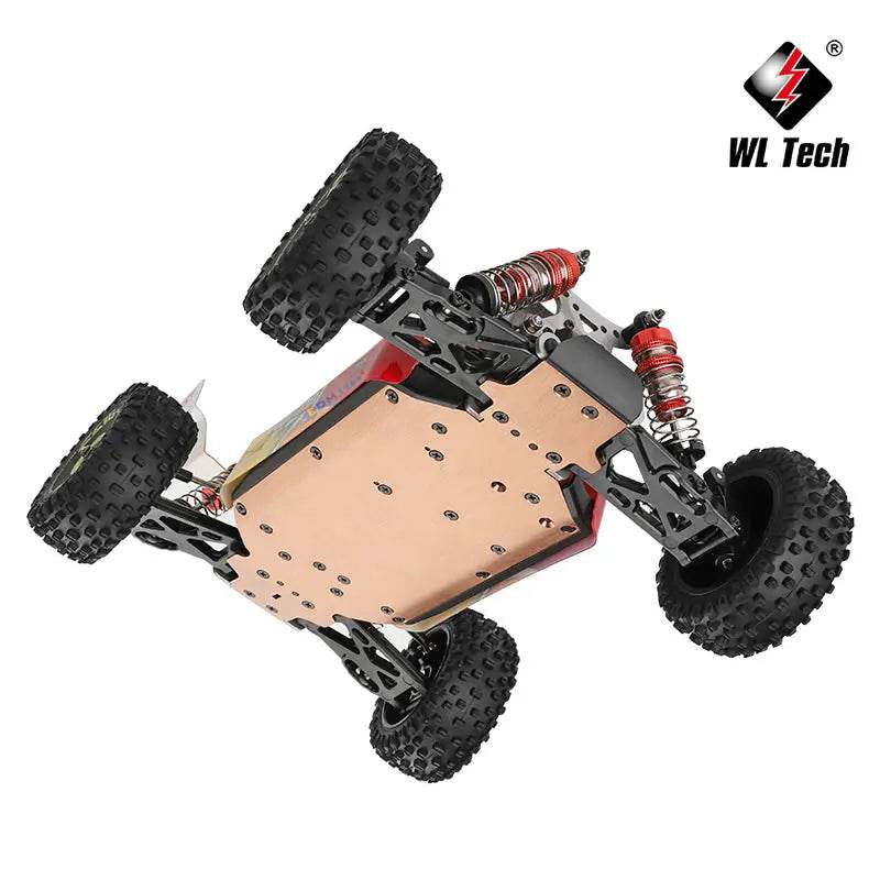 RC WL 144010 V8 1:14 Scale 4WD High-Speed Brushless Motor RC Drift Car - 75Km/H Off-Road Racing Vehicle for Kids - ToylandEU
