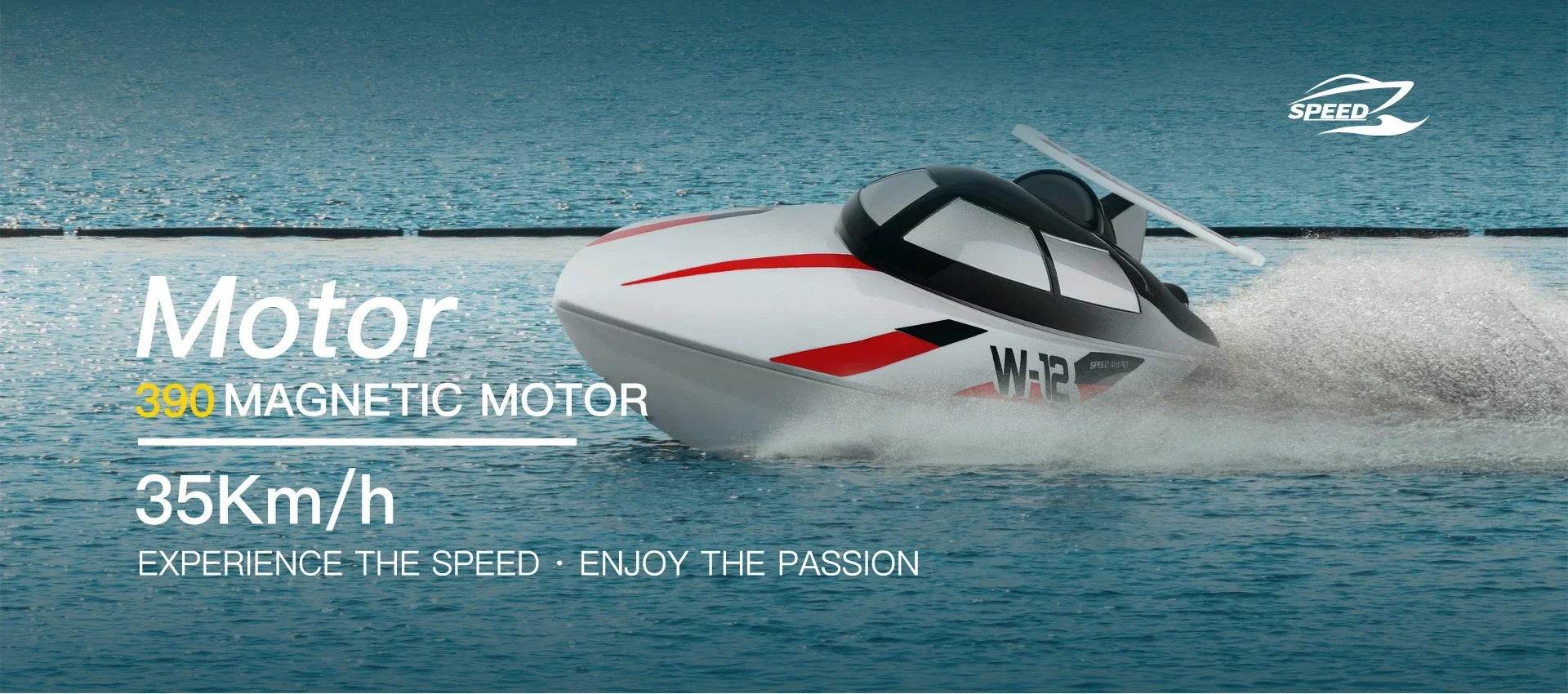 RC WL916 WL912-A 55KM/H Brushless High-Speed RC Racing Boat with 2200mAh Battery - Remote Control Speedboat for Ages 14+ - ToylandEU