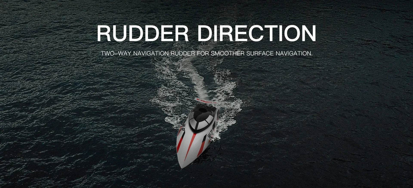 RC WL916 WL912-A 55KM/H Brushless High-Speed RC Racing Boat with 2200mAh Battery - Remote Control Speedboat for Ages 14+ - ToylandEU