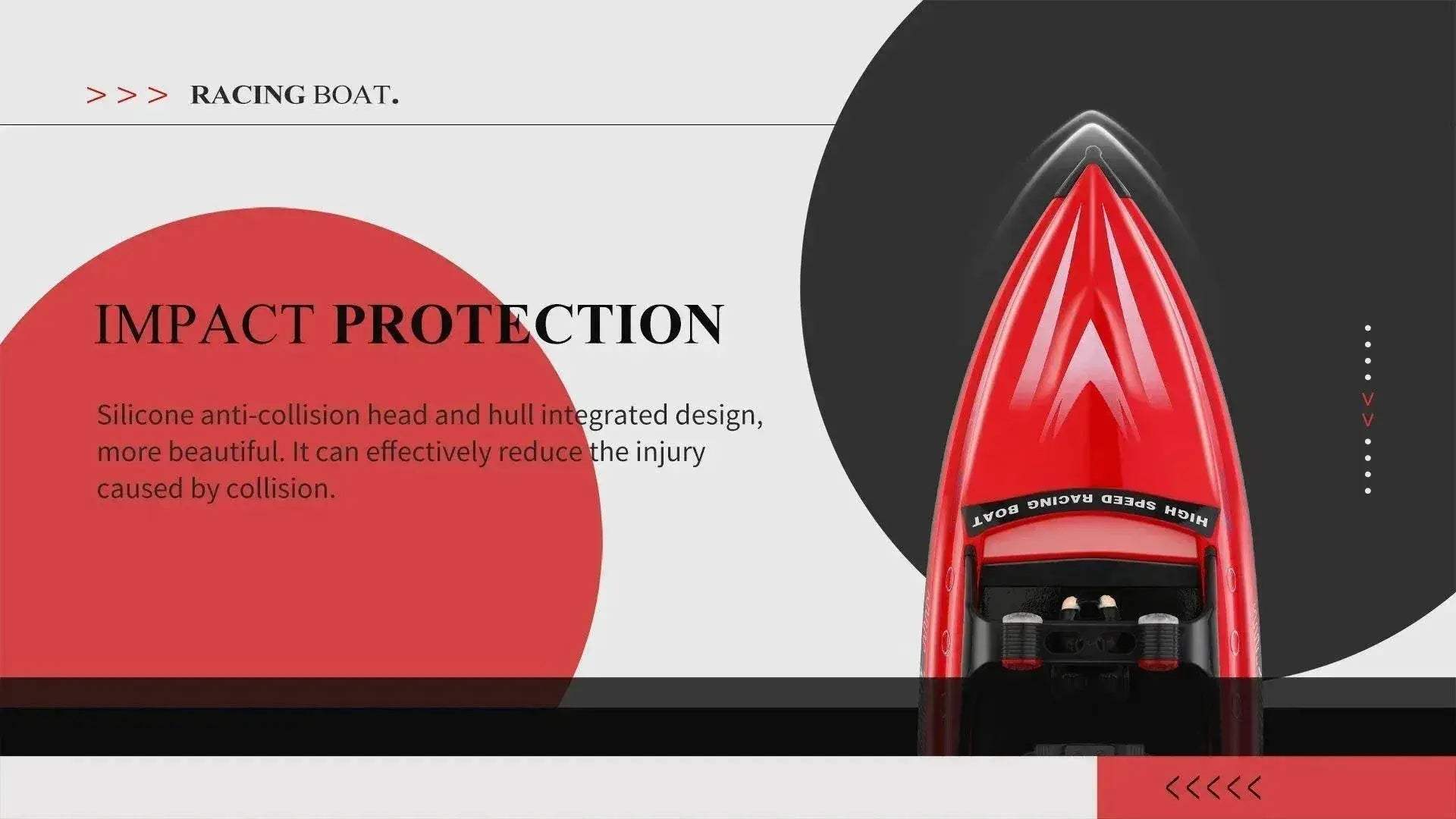 RC WL917 High-Speed RC Boat - 2.4G Electric Waterproof Remote Control Speedboat for Boys -  ToylandEU™