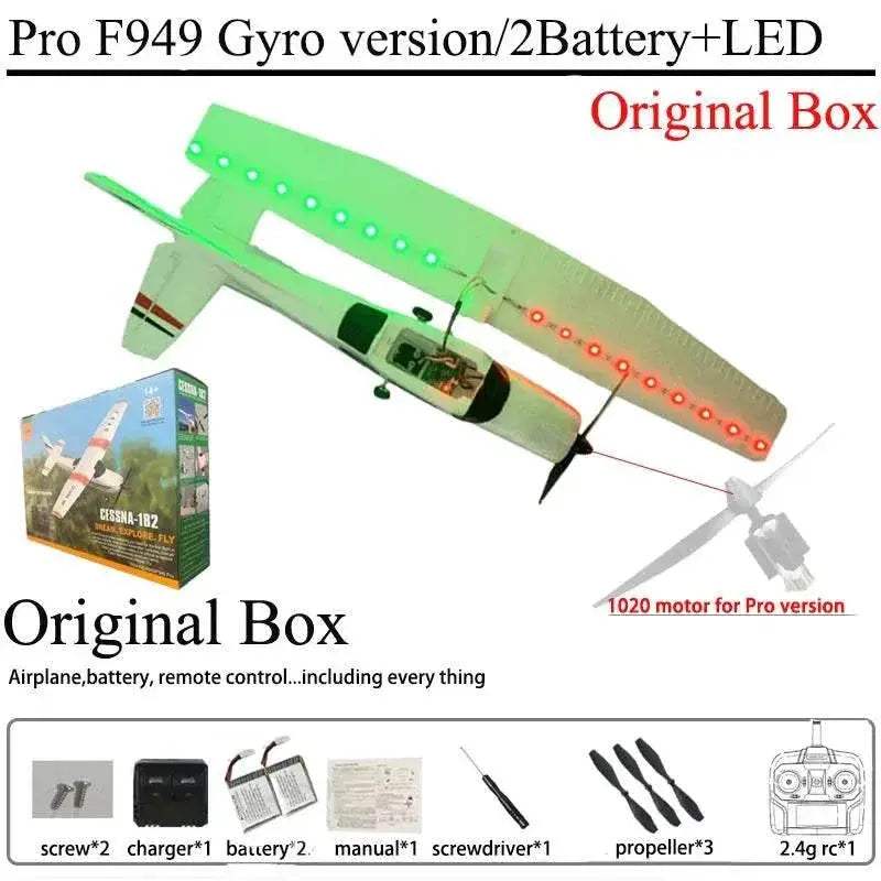  WLtoys F949S 3Ch RC Airplane with Gyroscope - Ready-to-Fly Outdoor  -  ToylandEU™