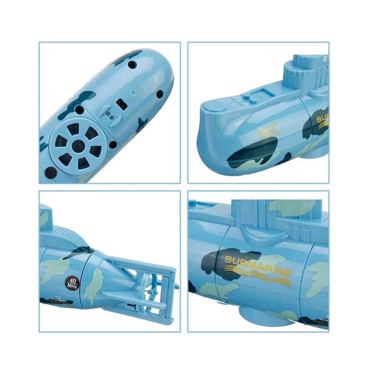 RC Waterproof RC Submarine for Kids - Remote Control Dive & Play Fun - ToylandEU