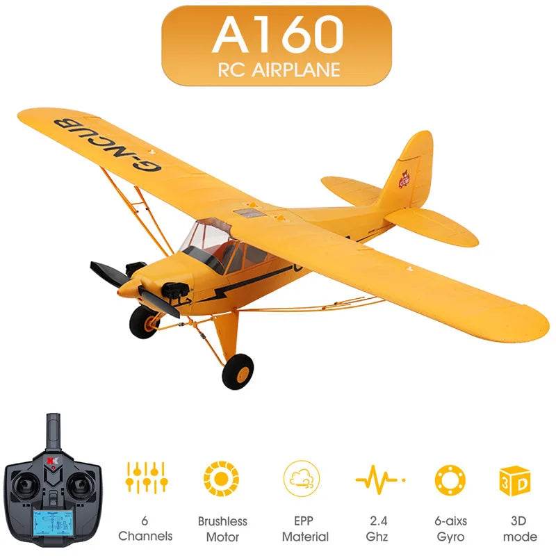 RC Weili Wltoys Sjy-A160 2.4ghz High-Precision Brushless RC Glider - Ultimate Flying Experience - ToylandEU