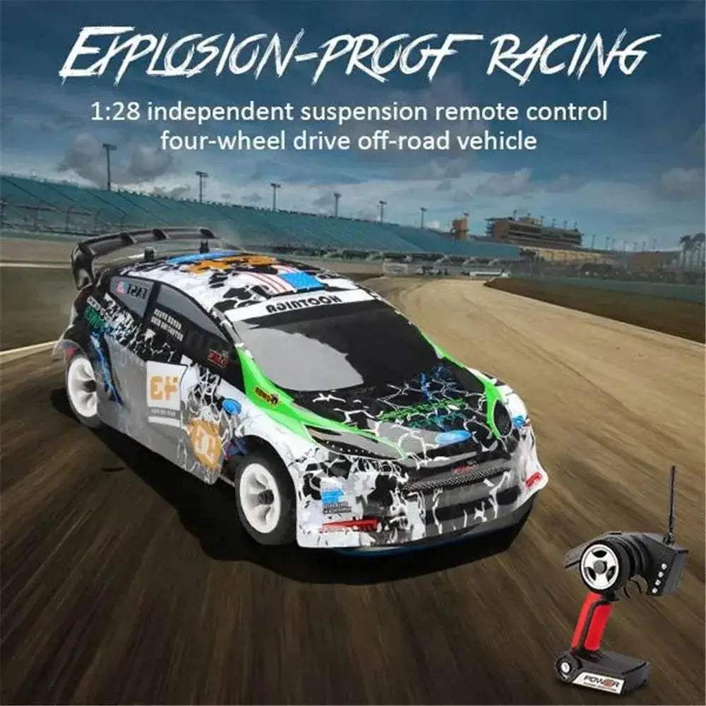  RC Wltoys K989 1/28 Scale 4WD RC Car - High-Speed Alloy Chassis Adventure -  ToylandEU™