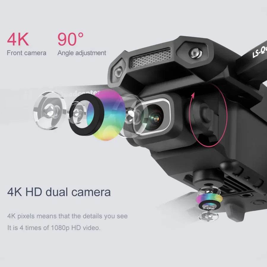 RC XT6 Mini Drone: 4K HD FPV RC Helicopter Gift for Aerial Adventure - ToylandEU