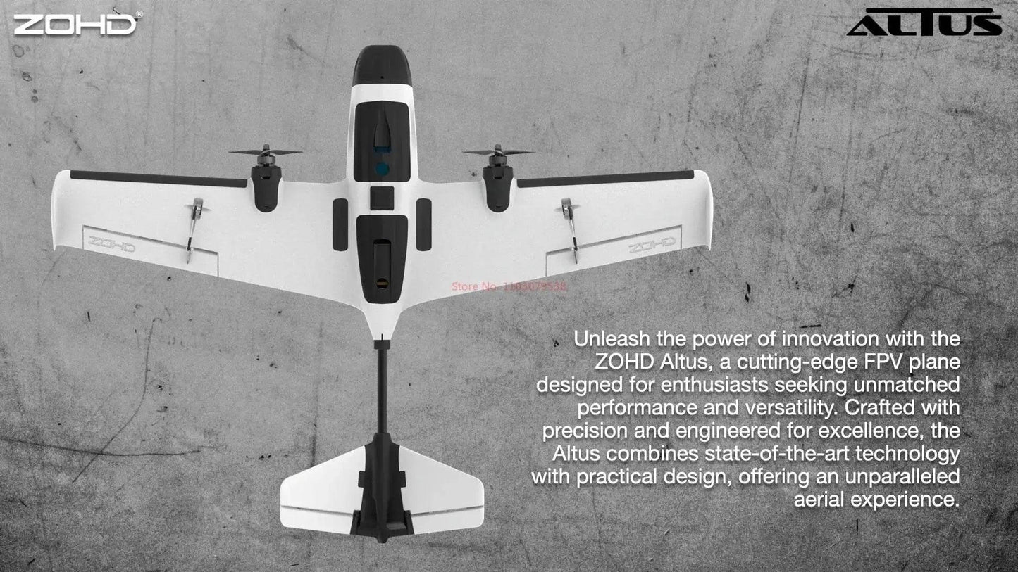  RC ZOHD ALTUS Twin Engine RC Aircraft - 980mm Wingspan, Y3 Modification Ready, Long Endurance Model for Adults -  ToylandEU™