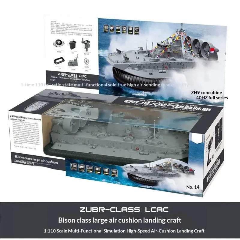  RC Zubr-Class Hovercraft 1to110 Scale Realistic Detail -  ToylandEU™