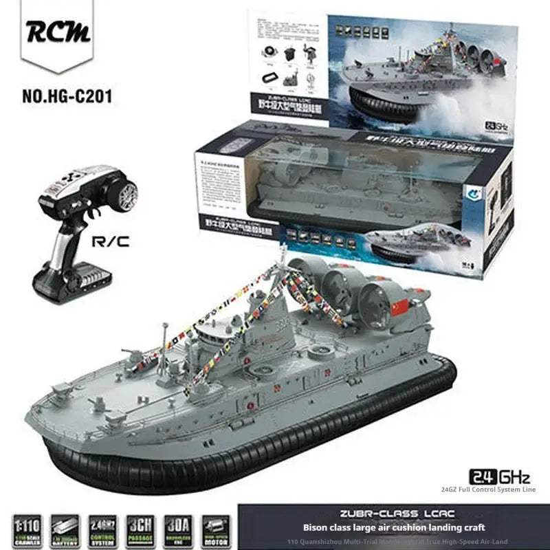  RC Zubr-Class Hovercraft 1to110 Scale Realistic Detail -  ToylandEU™
