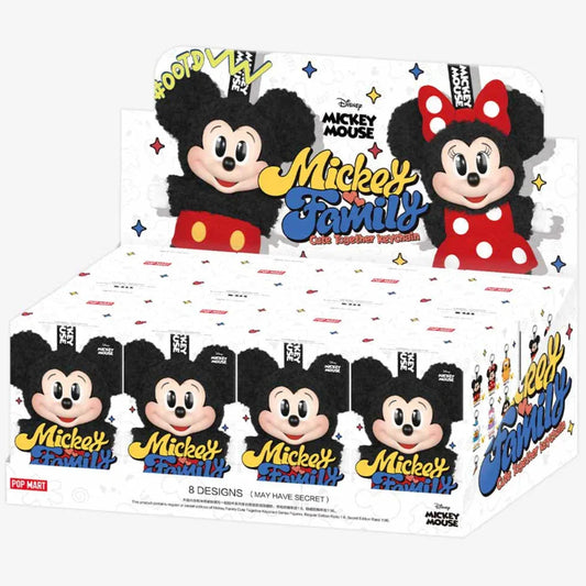 Popmart Mickey Family Cute Together Keychain Figures Restocked - ToylandEU