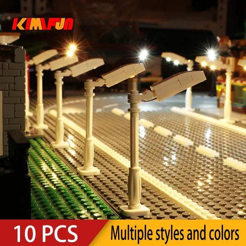 RGB LED LEGO Compatible Building Blocks USB Lamp City Decor - ToylandEU