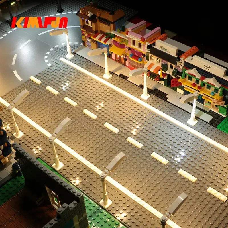 RGB LED LEGO Compatible Building Blocks USB Lamp City Decor - ToylandEU
