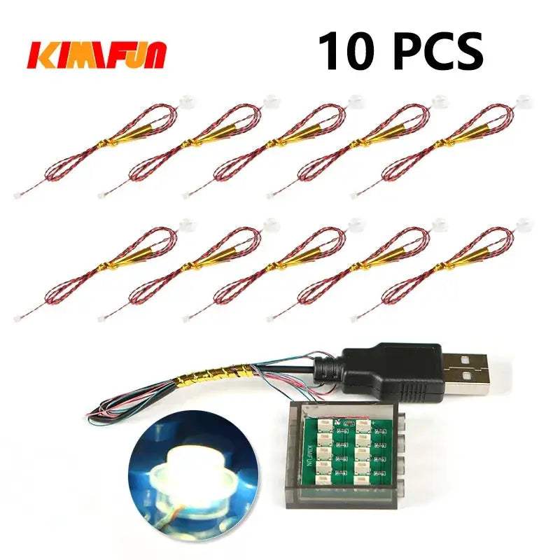RGB LED LEGO Compatible Building Blocks USB Lamp City Decor - ToylandEU