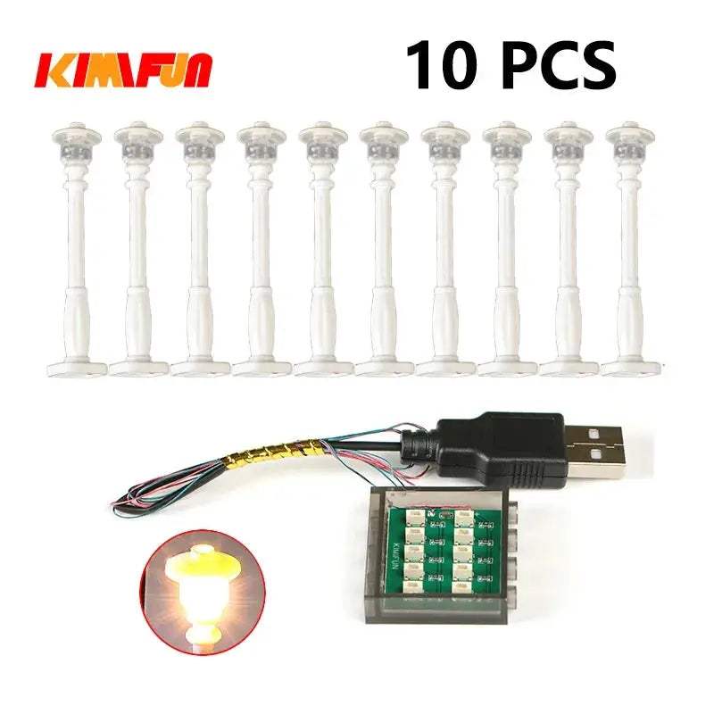 RGB LED LEGO Compatible Building Blocks USB Lamp City Decor - ToylandEU