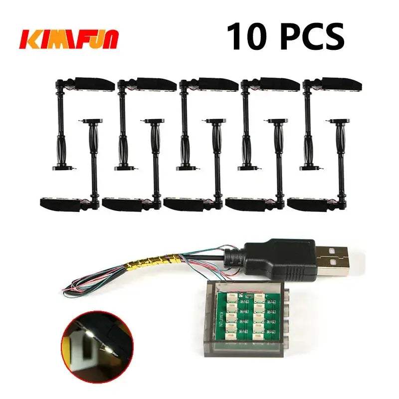 RGB LED LEGO Compatible Building Blocks USB Lamp City Decor - ToylandEU
