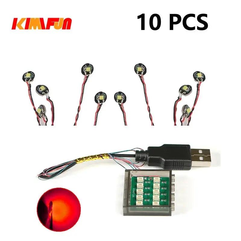  RGB LED LEGO Compatible Building Blocks USB Lamp Safe -  ToylandEU™
