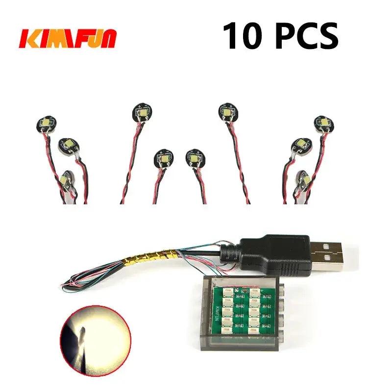  RGB LED LEGO Compatible Building Blocks USB Lamp Safe -  ToylandEU™