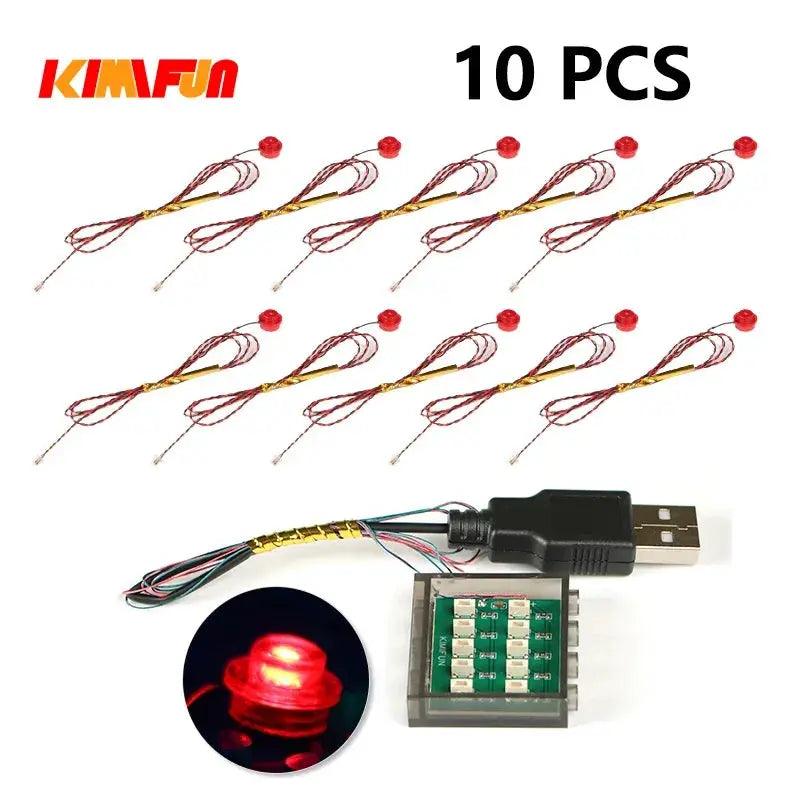  RGB LED LEGO Compatible Building Blocks USB Lamp Safe -  ToylandEU™