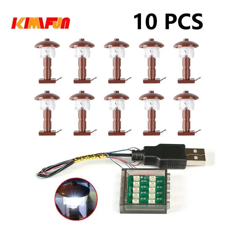  RGB LED LEGO Compatible Building Blocks USB Lamp Safe -  ToylandEU™