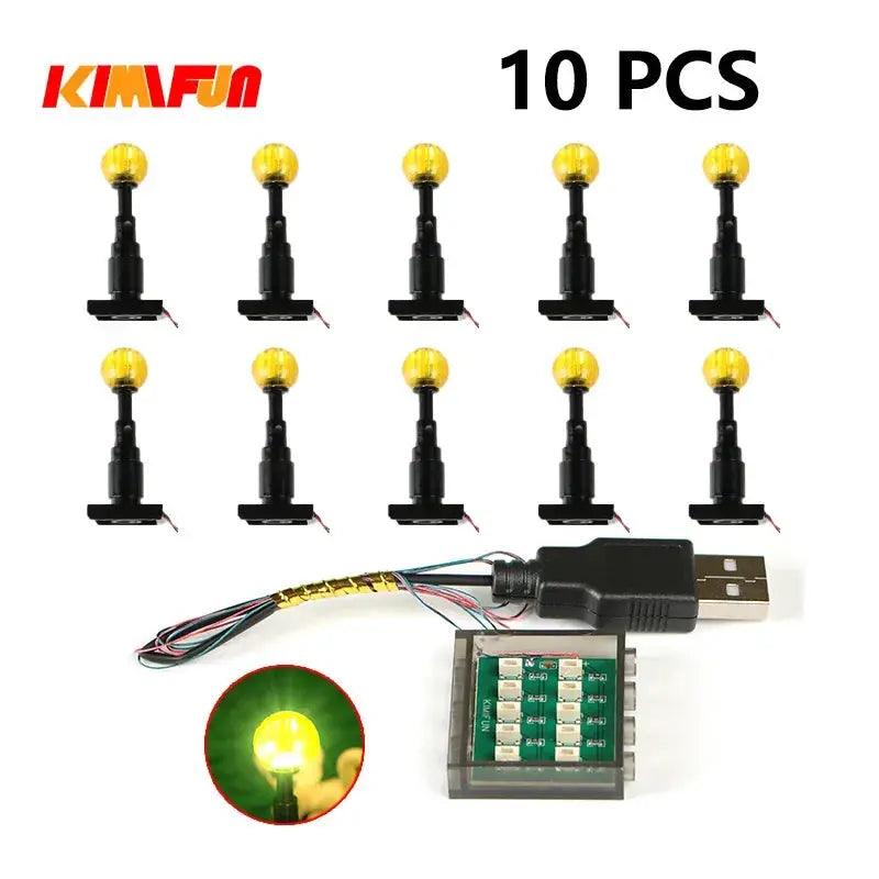  RGB LED LEGO Compatible Building Blocks USB Lamp Safe -  ToylandEU™