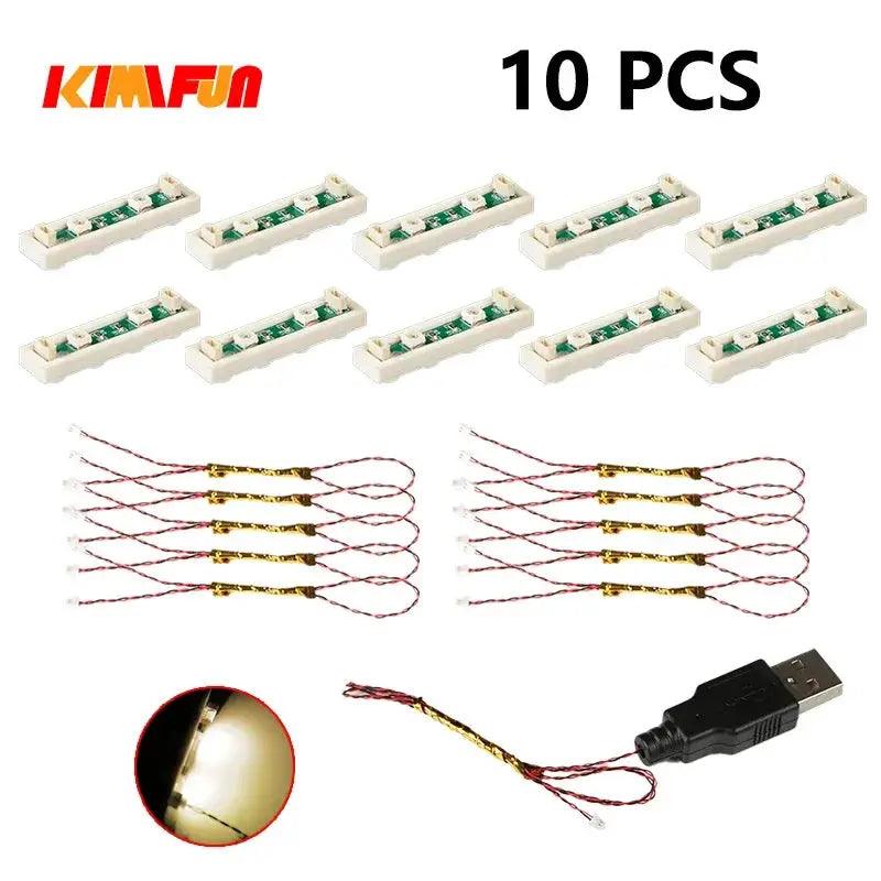  RGB LED LEGO Compatible Building Blocks USB Lamp Safe -  ToylandEU™