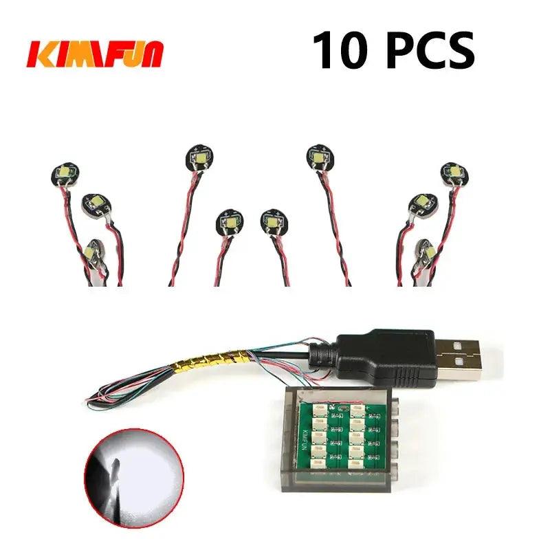  RGB LED LEGO Compatible Building Blocks USB Lamp Safe -  ToylandEU™