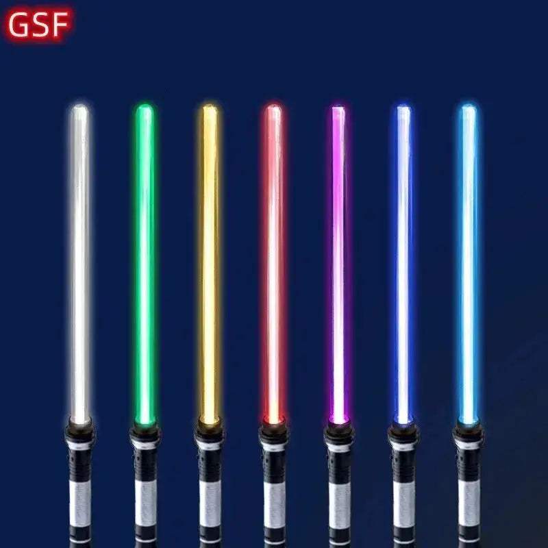 RGB Lightsaber Toy 2In1 Adjustable Sword for Kids Gift - ToylandEU